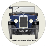 Morris Minor 4 Seat Tourer 1928-34 Coaster 4